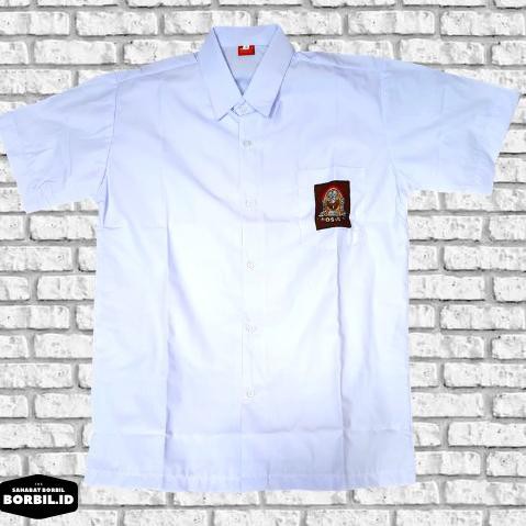 Model baru Seragam SMA atasan putih tangan pendek - Seragam Sekolah - Baju  Seragam B06 | Shopee Indonesia