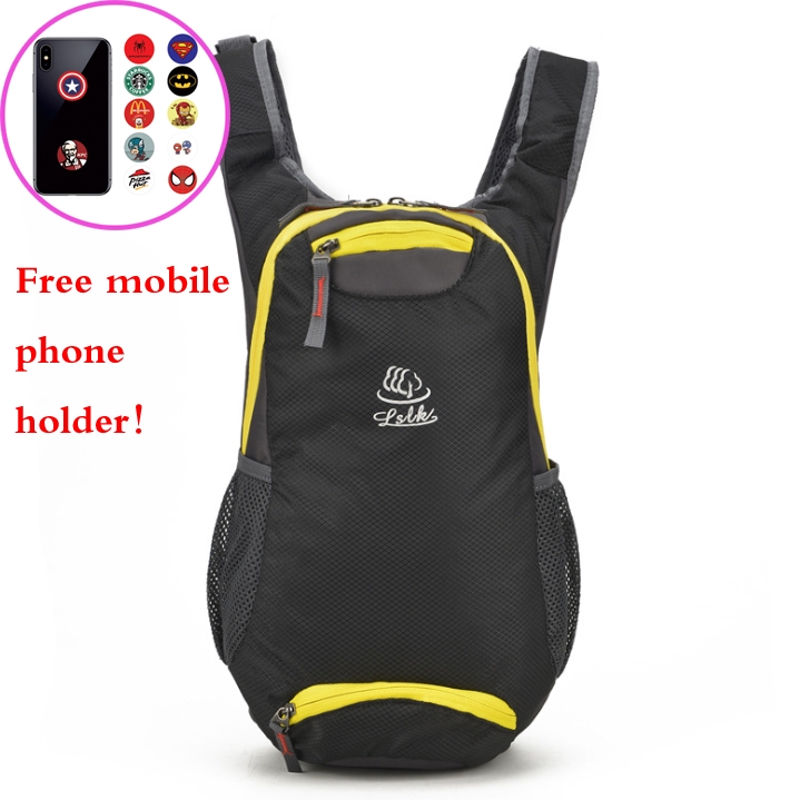 Tas kulit luar naik tas outdoor tas bahu tahan air cahaya portabel tahan air ransel kecil