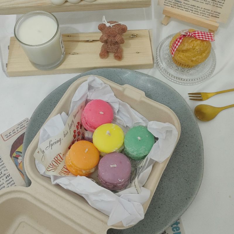 Jual YOOME SCENT Basic Macarons Candle / Lilin Aromaterapi / Scented