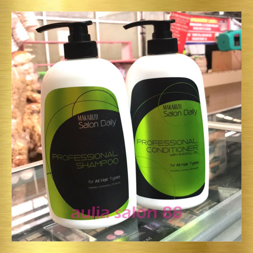Jual Makarizo Salon Daily Shampoo & Conditioner 950mL 1000mL