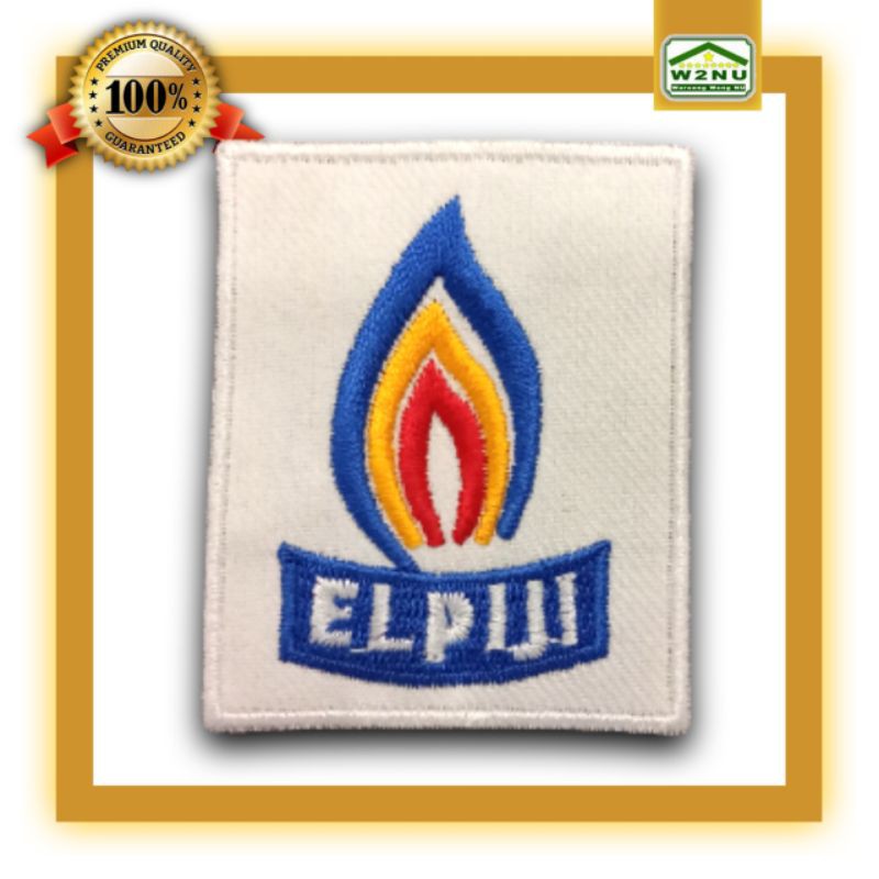 BEDGE BET EMBLEM ATRIBUT LOGO BORDIR ELPIJI Shopee Indonesia