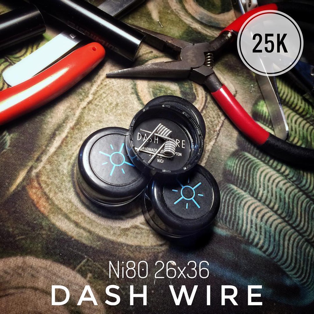 Jual DASH WIRE Fused Clapton NI80 Vapor Vape Wire Shopee Indonesia
