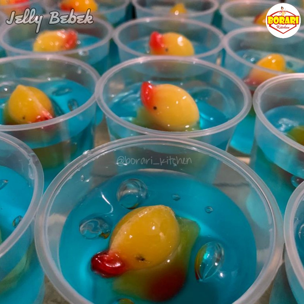 Jelly Cup Bebek/Pudding / Puding Ultah / Snack Ultah / Isi Goodie Bag