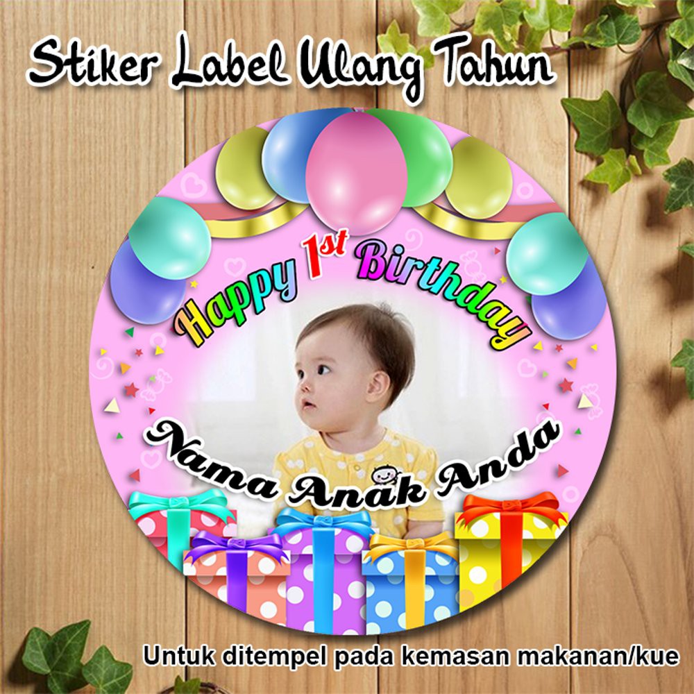 25+ Trend Terbaru Sampel Desain Stiker Ulang Tahun Anak Sticker Fans