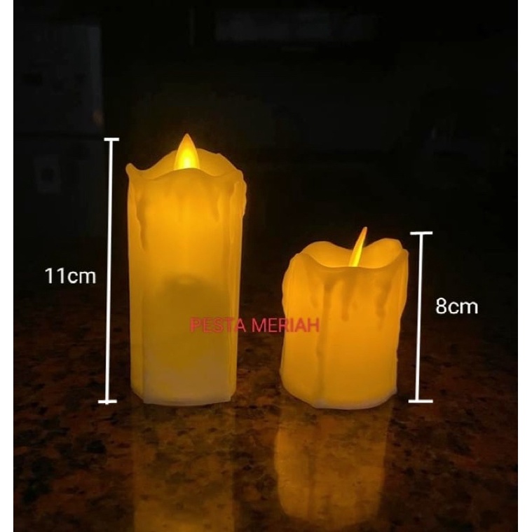 Jual LILIN LED MELELEH DAN GOYANG / LED TEA LIGHT CANDLES / LILIN TARUH