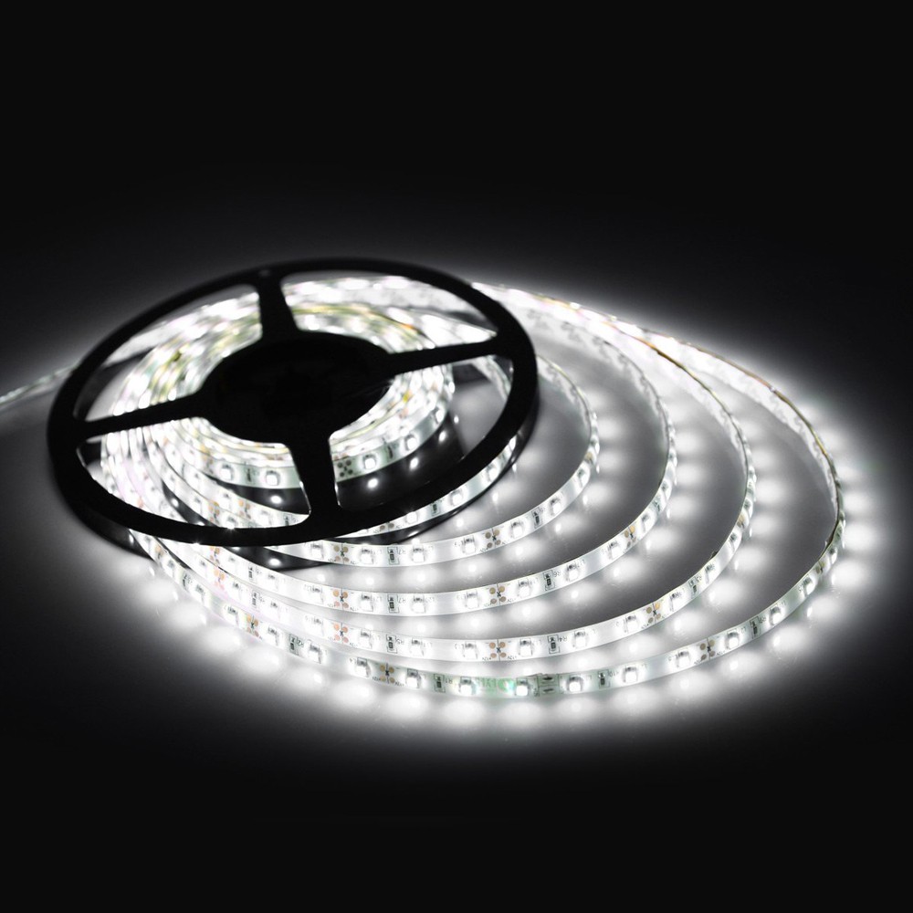 Jual SMD LED STRIP 3528 / 2835 12V IP33 INDOOR Ledstrip ( white / putih