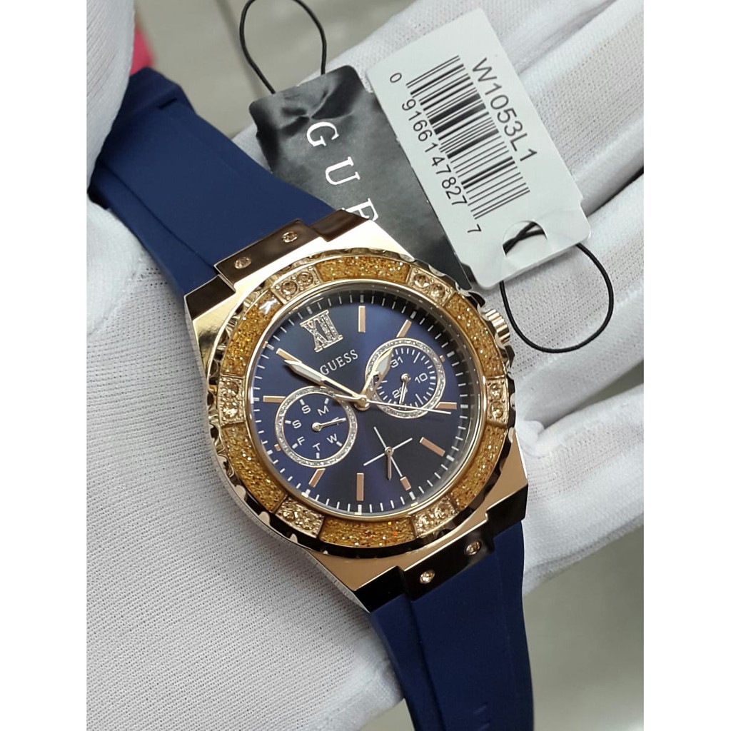 Jual JAM TANGAN GUESS KARET LADIES W1053L1 Indonesia