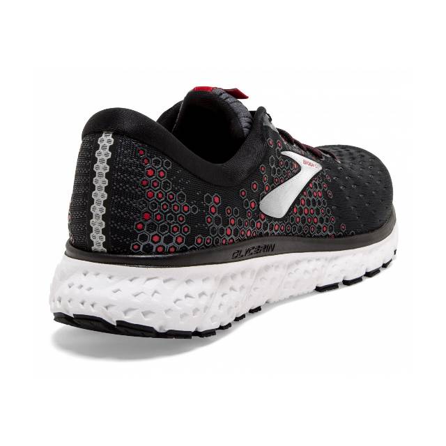 Jual Sepatu Lari Running Shoes Brooks Glycerin 17 Original - Black Red | Shopee Indonesia