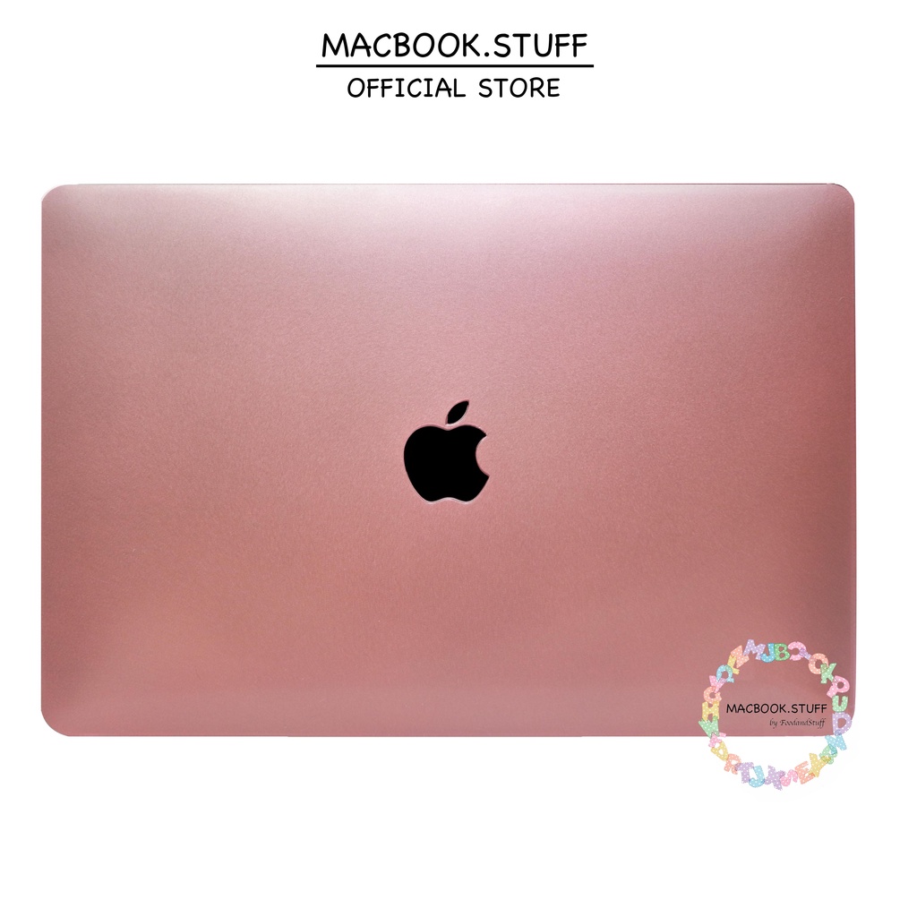 Jual MACBOOK Case METALIC ROSEGOLD NEW AIR PRO RETINA 11 12 13 14 15 16