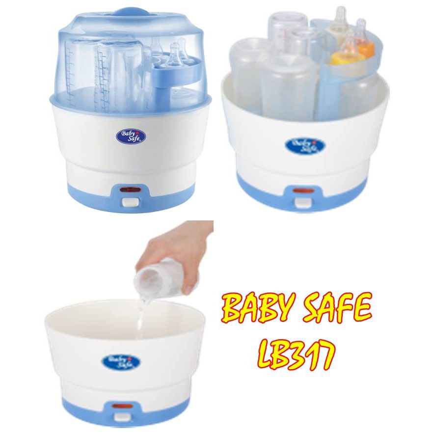 BABY SAFE STEAM STERILIZER LB317 STERIL BOTOL Shopee Indonesia