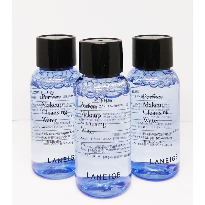 Jual Laneige Perfect MakeUp Remover Cleansing Water 30ml (Original