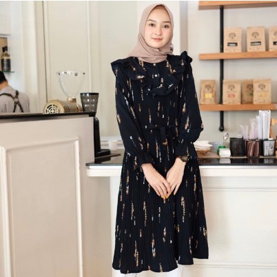 Zaskia Tunik Size S M L Xl Xxl Xxxl 5l Jumbo Tunic Clothes Big Size Tops Latest Muslims Shopee Malaysia baju tunik shopee