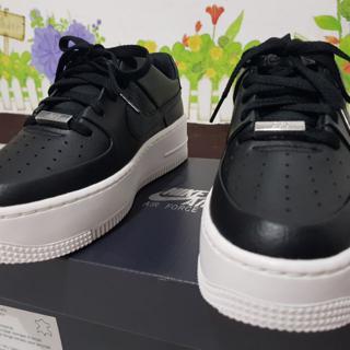 Jual Nike Air Force 1 Sage Low Black Original | Shopee Indonesia