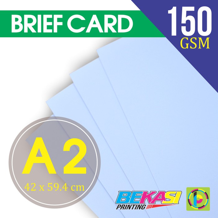 Kertas Gambar Teknik BC 150 GSM / Briefcard Ukuran A2 (42