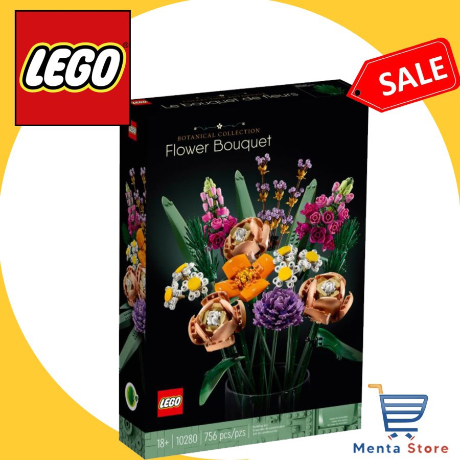 Jual LEGO Creator 10280 Flower Bouquet Botanical Collection Buket Bunga