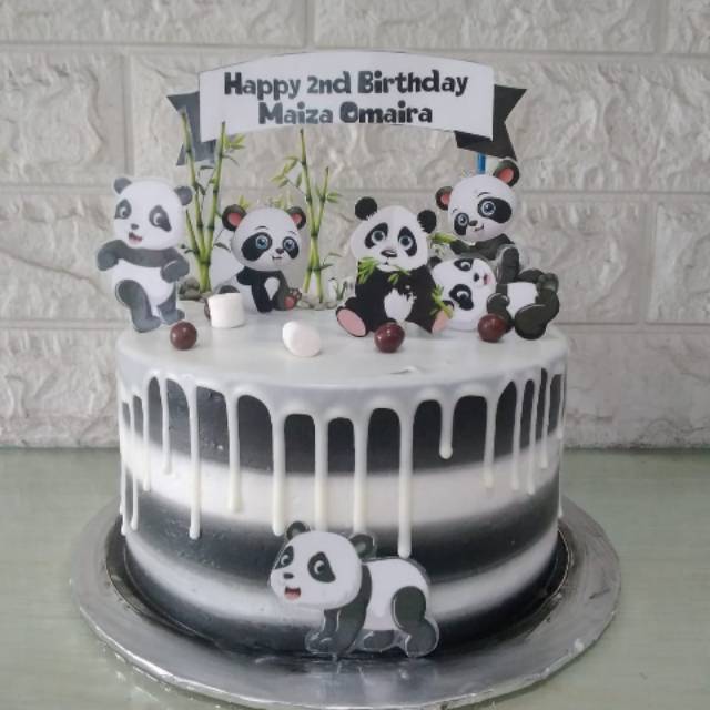 Jual Panda / Kue Ulang Tahun / Tart Karakter / Birthday Cake | Shopee Indonesia