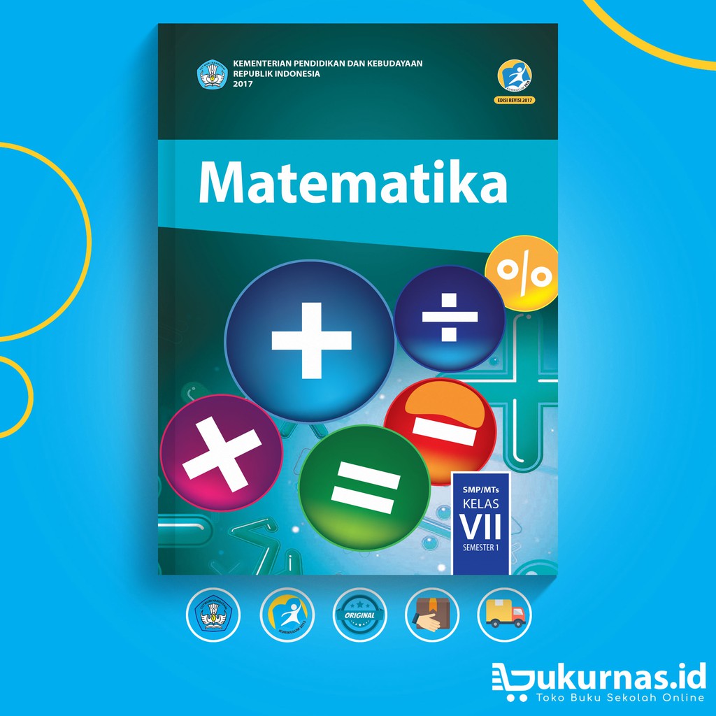 Buku Matematika SMP Kelas 7 Semester 1 K13 Revisi Terbaru | Shopee Indonesia