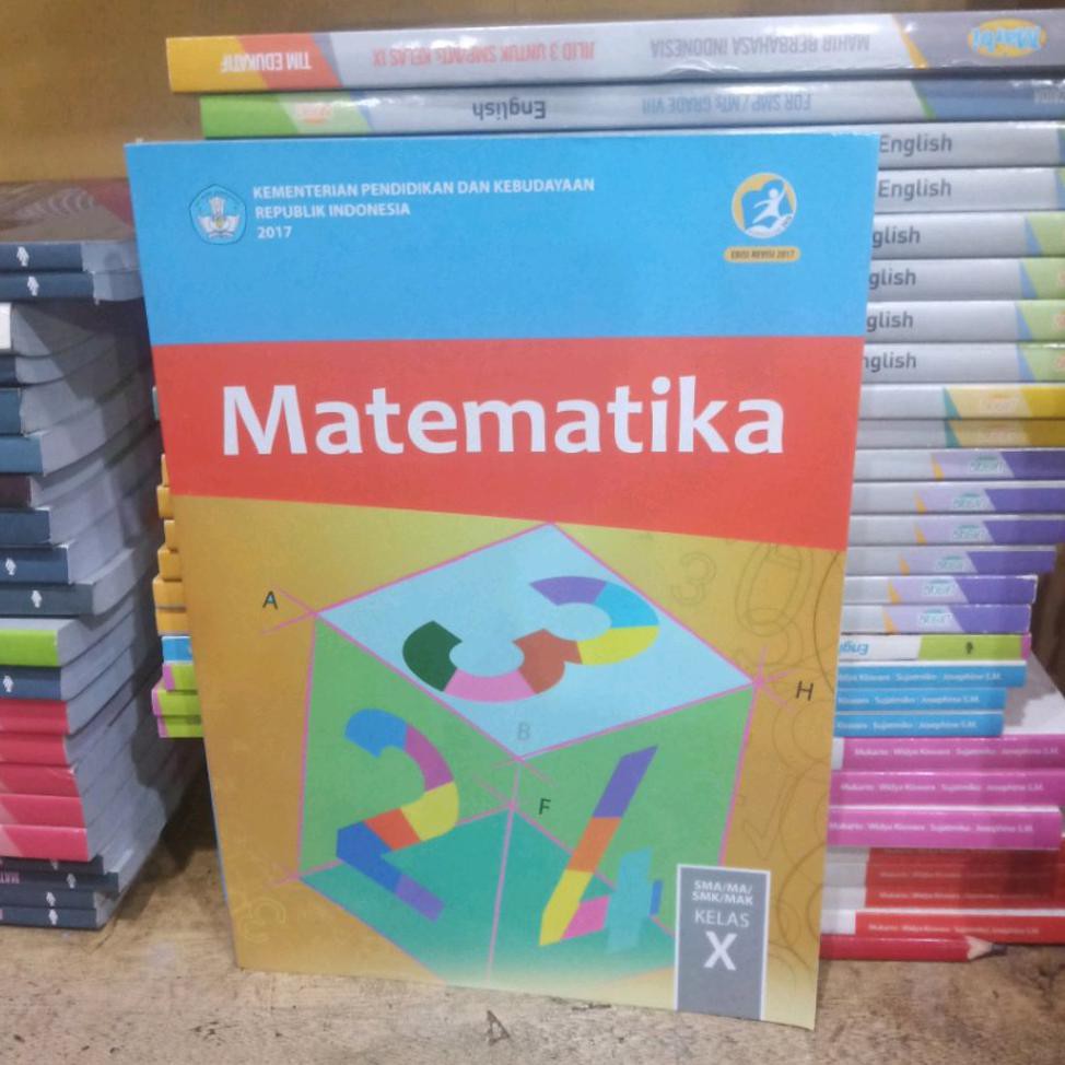 buku paket matematika kelas 10 SMA kurikulum 2013 revisi 2017 | Shopee  Indonesia