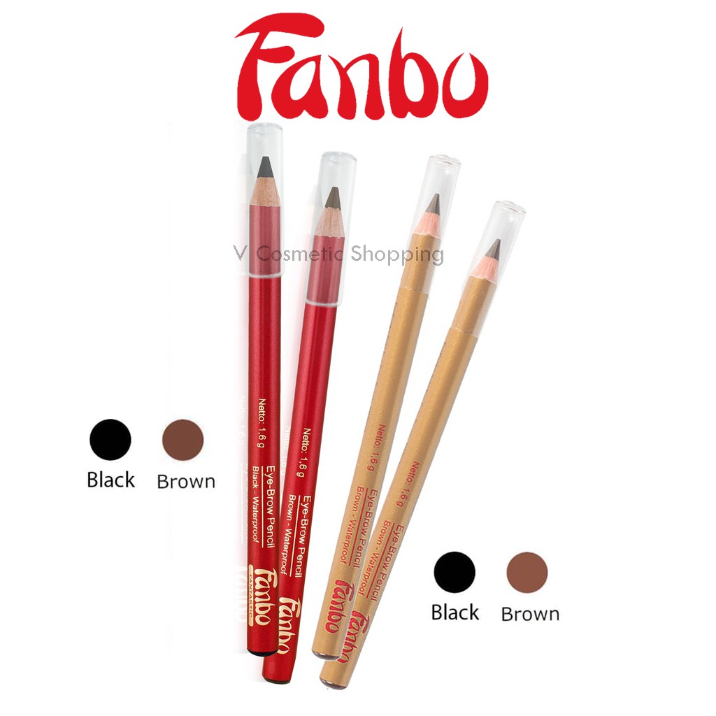 Jual Original Pensil Alis Fanbo Fantastic Eye Brow Pencil Eyebrow | Shopee Indonesia