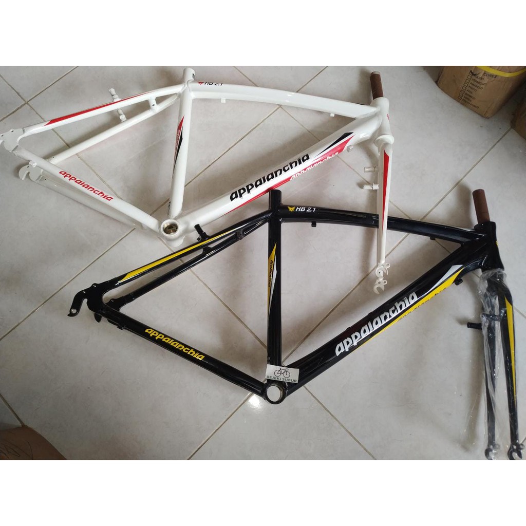 Jual Frame Alloy Sepeda Hybrid Road Bike Balap Appalanchia Plus Fork Besi | Shopee Indonesia