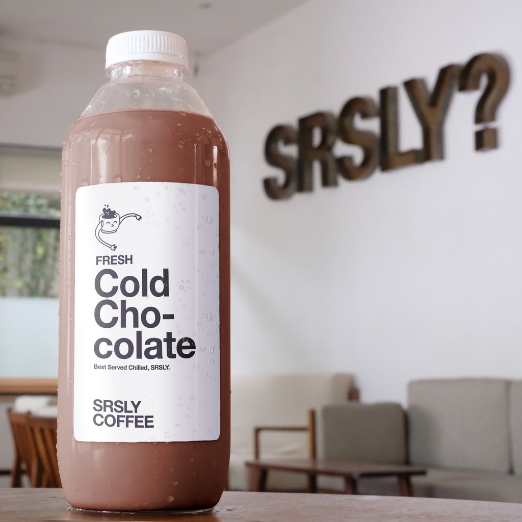 Jual Chocolate By Srsly Coffee - Coklat Botol - Coklat Susu - Cokelat 1 Liter | Shopee Indonesia