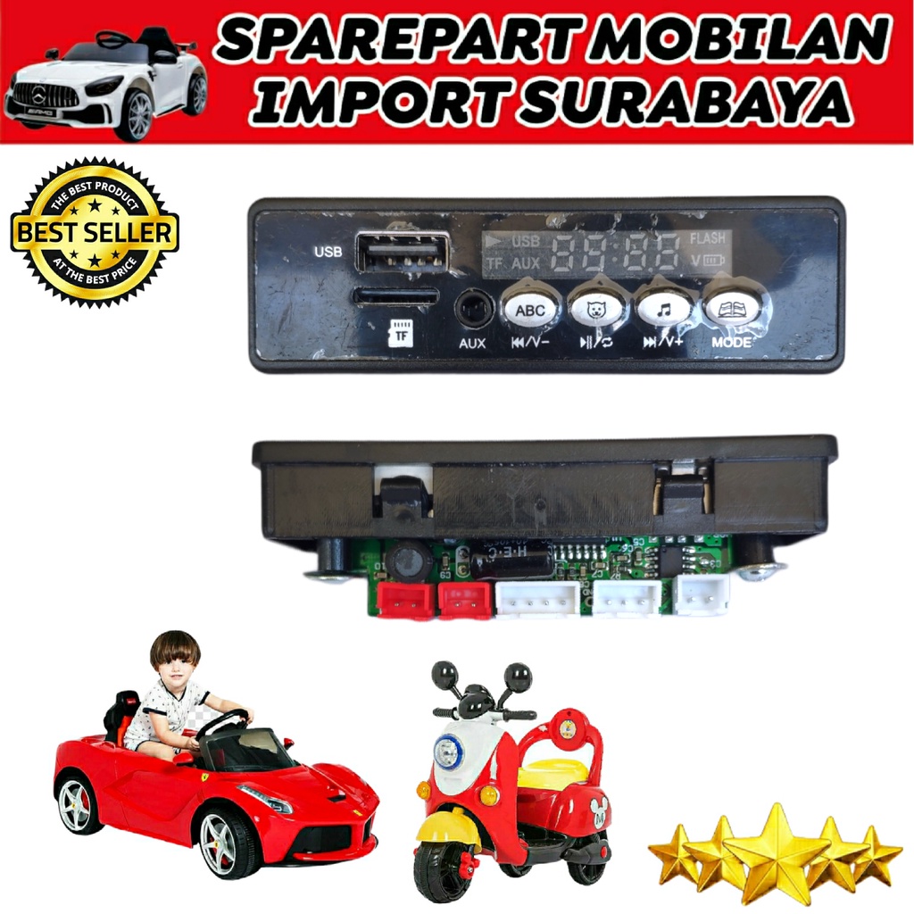 Jual Modul Musik Motor Mainan Anak Mobil Mobilan Aki Ic Music Controller Receiver Pmb Pliko Auto Wheeler | Shopee Indonesia