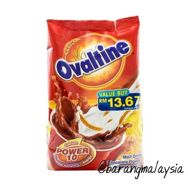 Jual Ovaltine Malaysia Susu Coklat Bubuk 820G | Shopee Indonesia