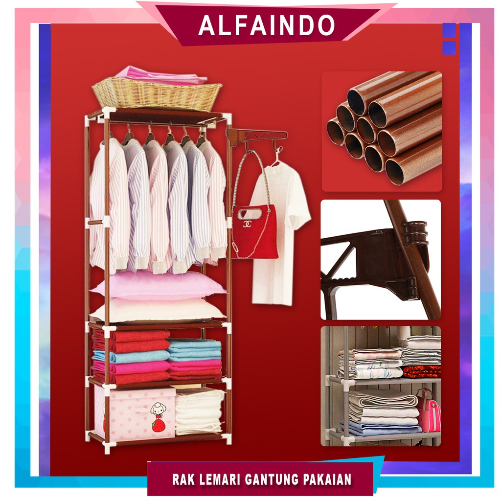Besi Gantung Baju Jual Lemari pakaian Rak Gantung Triangle Hanger Rak