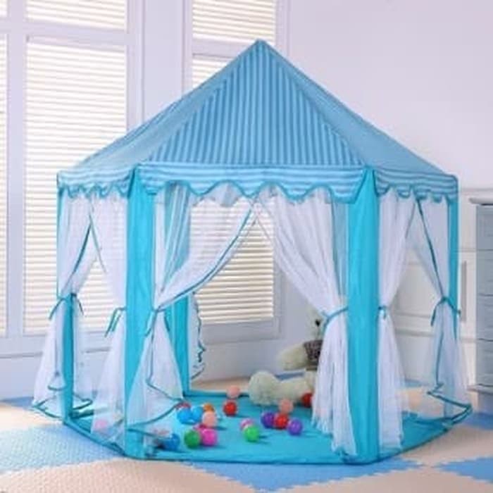 Tenda Mainan Bermain Anak Besar 130 x 122cm Istana Princes