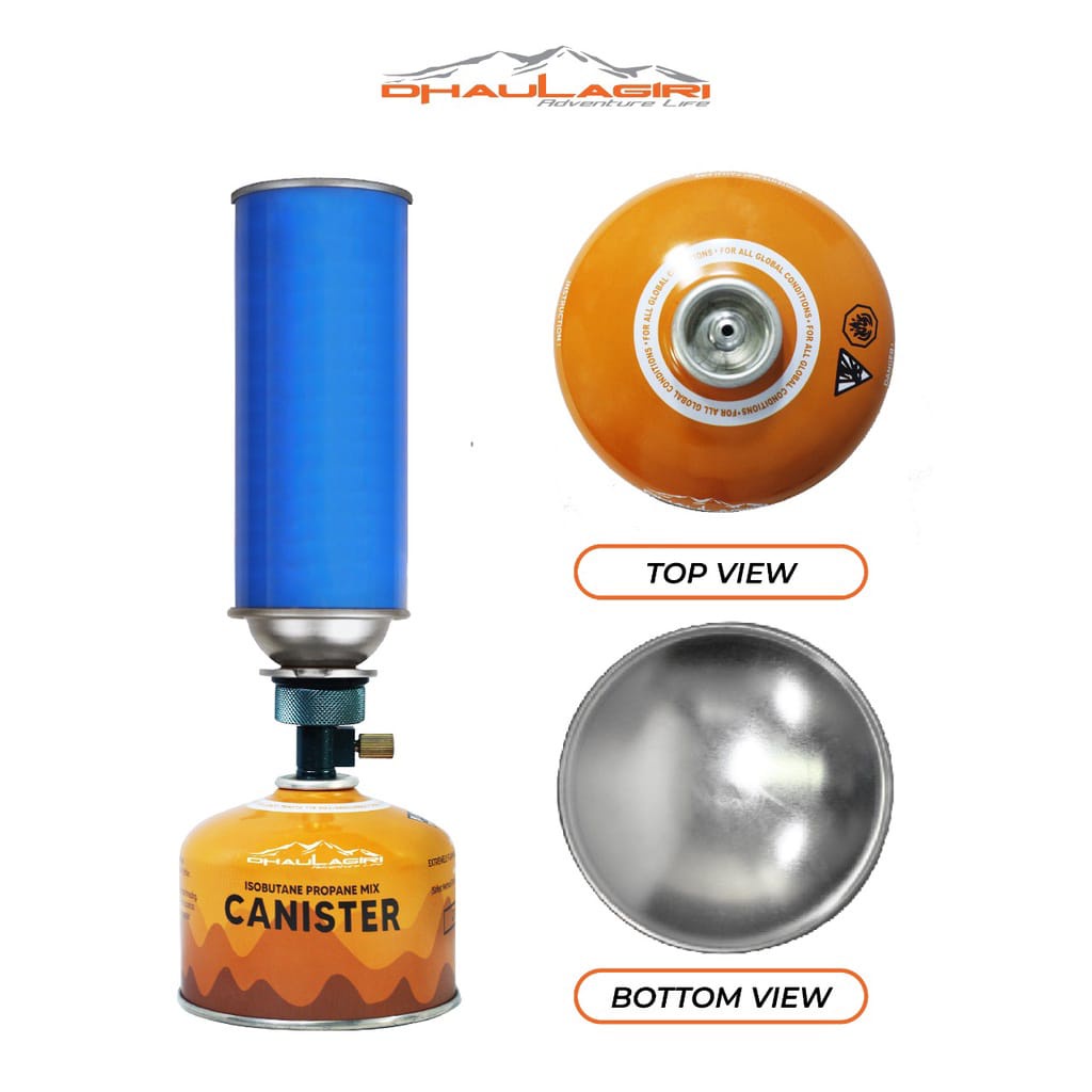 Jual (COD) Tabung gas kosong canister dhaulagiri 220gr/tabung gas