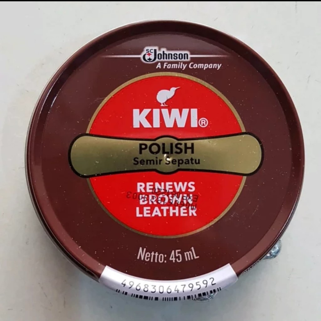 Jual Kiwi Semir Sepatu Coklat 45Ml | Shopee Indonesia