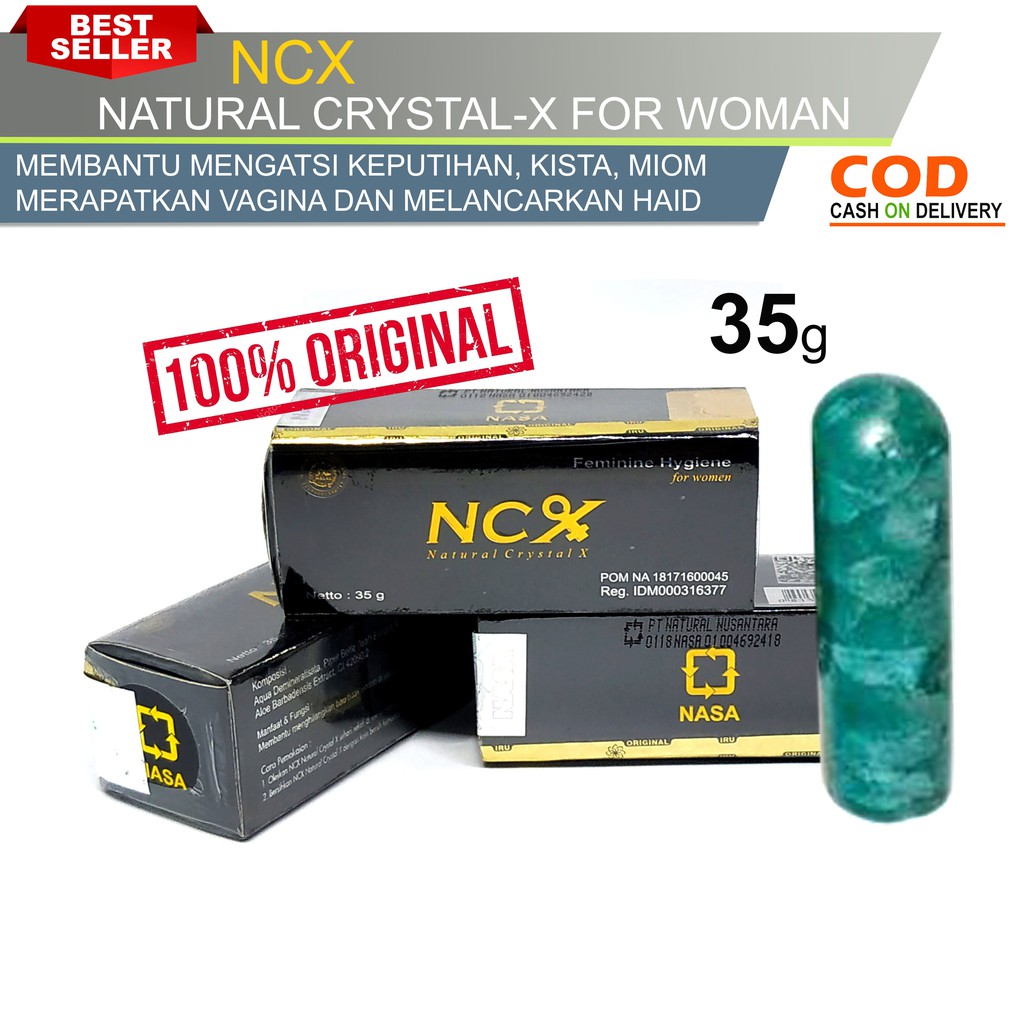 [READY] NCX CRYSTALX ORIGINAL / PERAWATAN KEWANITAAN
