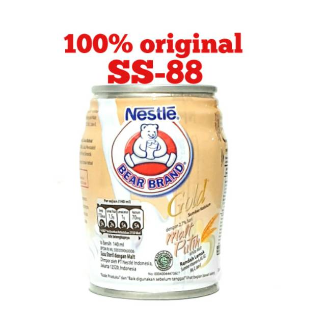 NESTLE BEAR BRAND SUSU BERUANG GOLD (140ml) Shopee Indonesia