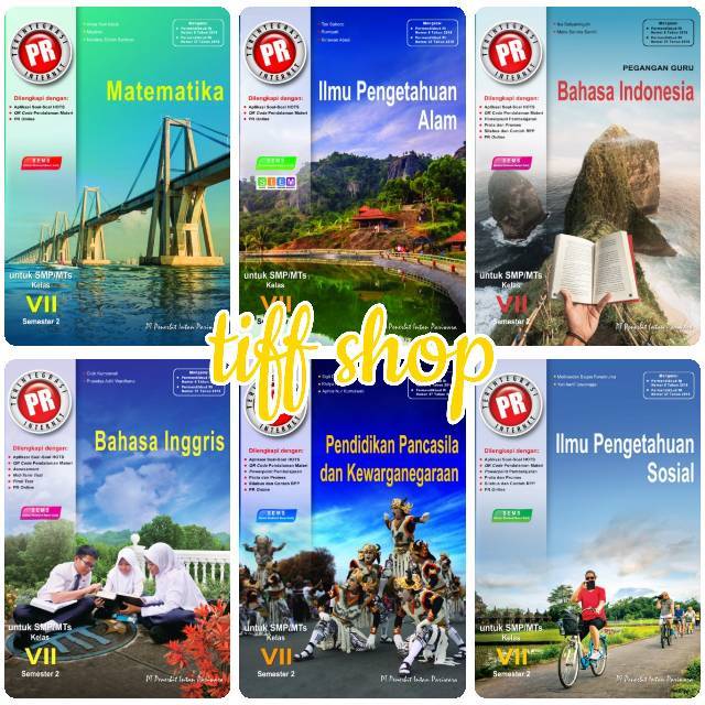 Buku PR/LKS SMP kelas VII, 7 semester 2 (K13 revisi