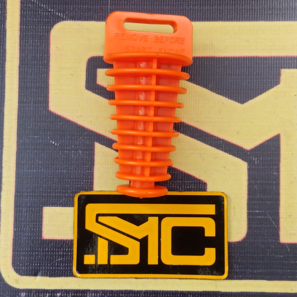 Jual Exhaust Silencer Wash / Karet Tutup Lubang Knalpot Motor Size