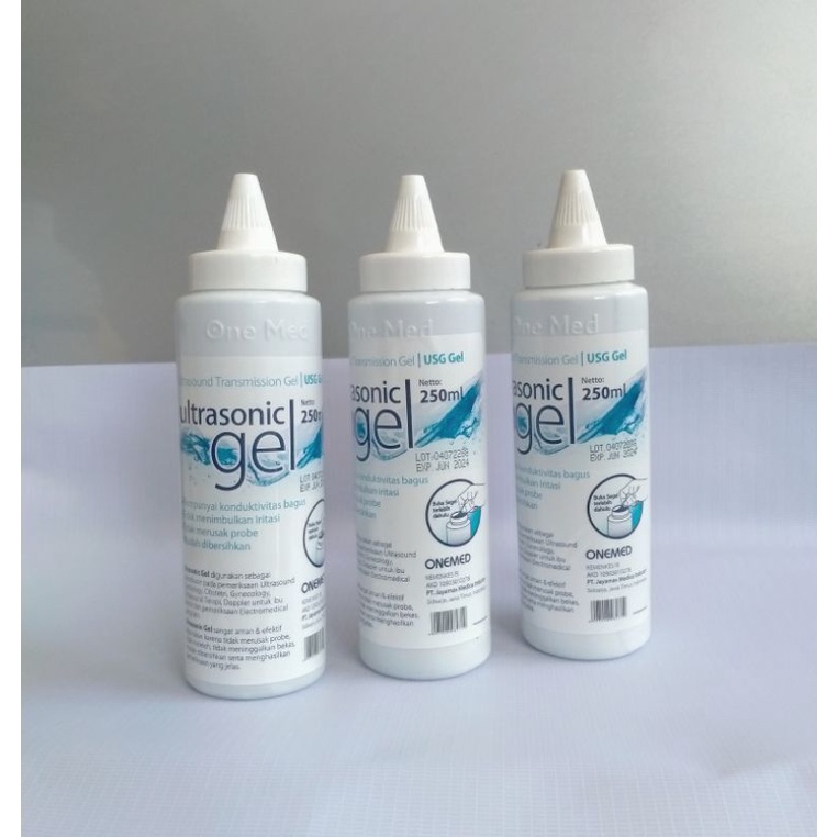Jual Gel Doppler / USG Gel / Ultrasonic Gel Onemed 250ml Shopee Indonesia