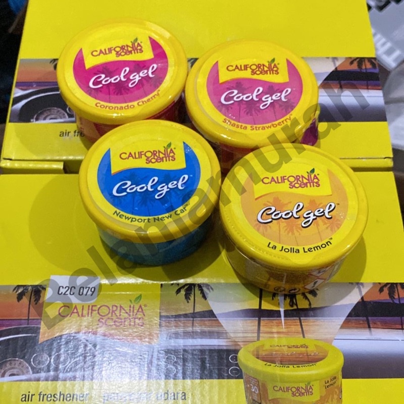 Jual Parfum Pengharum Mobil California Scents Cool gel ORI 100 vanila