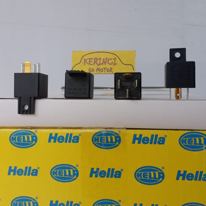 Jual RELAY HELLA KAKI 4 12V 30A RELAY KLAKSON HELLA RELAY LAMPU