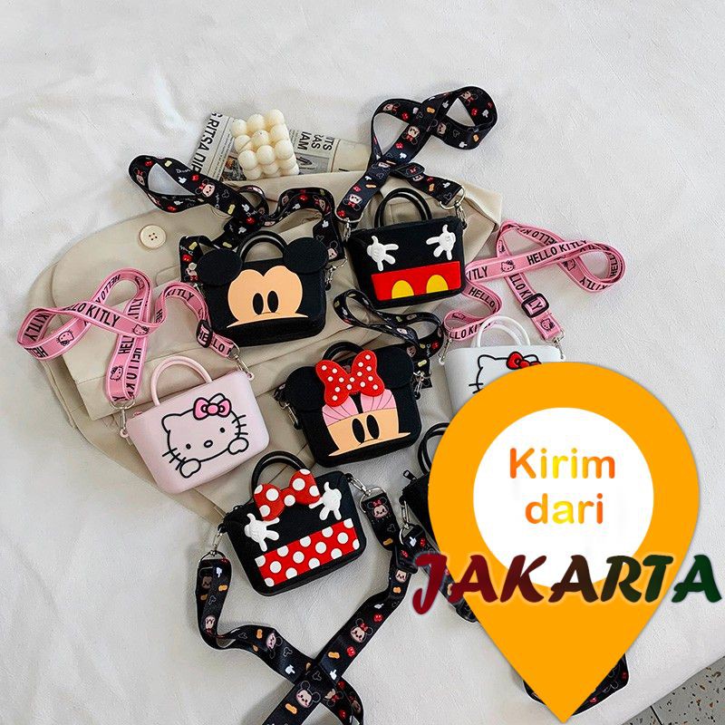 TAS IMPORT FASHION ANAK JELLY 3593 Shopee Indonesia