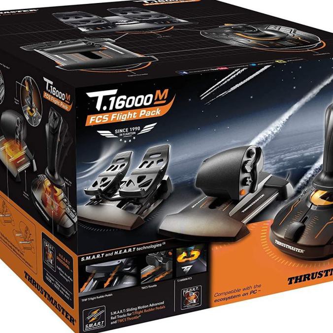 Jual Promo Super Murah - Thrustmaster T.16000M Fcs Flight Pack For Pc | Shopee Indonesia