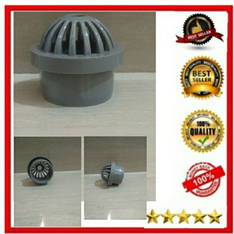 Jual roof drain PVC 3 insaringan roof drain plastiksaringan Dak pvc