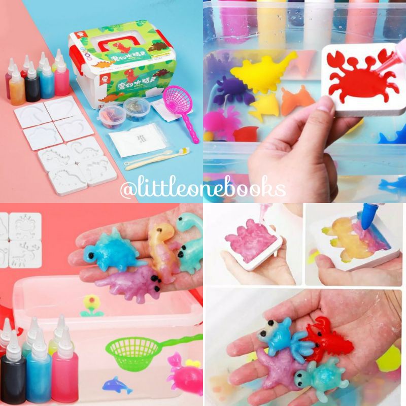 Jual Diy Magic Water Jelly Toy / Membuat Jelly Mainan Dalam Air / Mainan Edukasi Anak | Shopee Indonesia