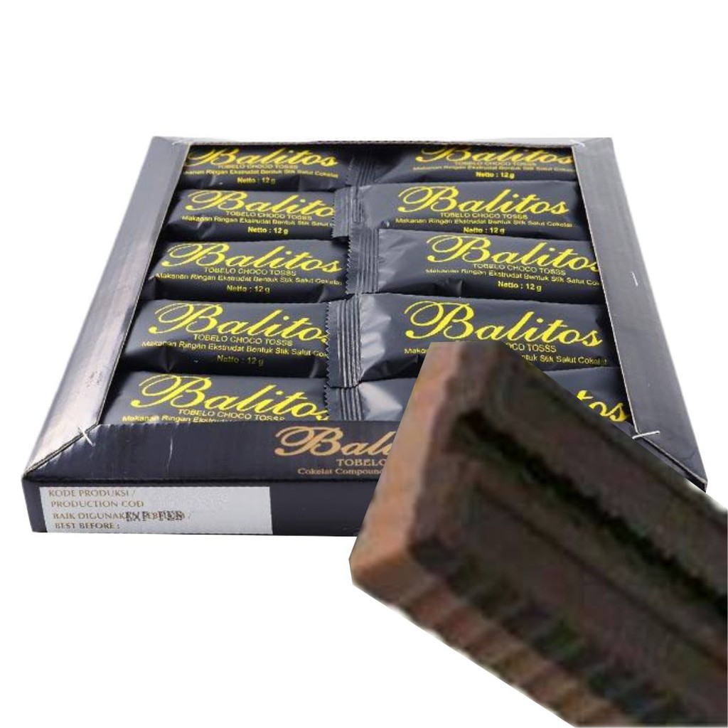 Jual Tobelo Cokelat Balitos 1 Dus Isi 80Pcs Snack Kiloan Harga Murah | Shopee Indonesia
