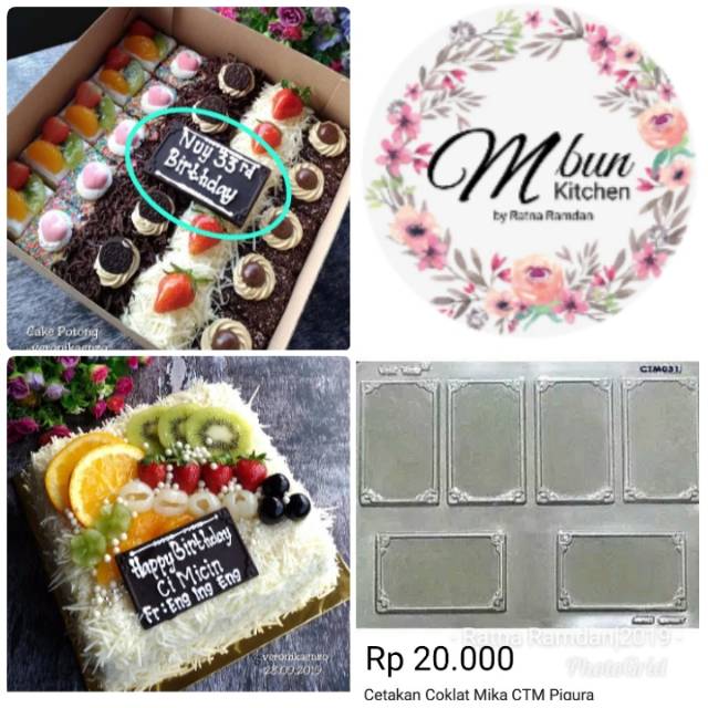 Jual Cetakan Coklat Pigura / Papan Nama | Shopee Indonesia