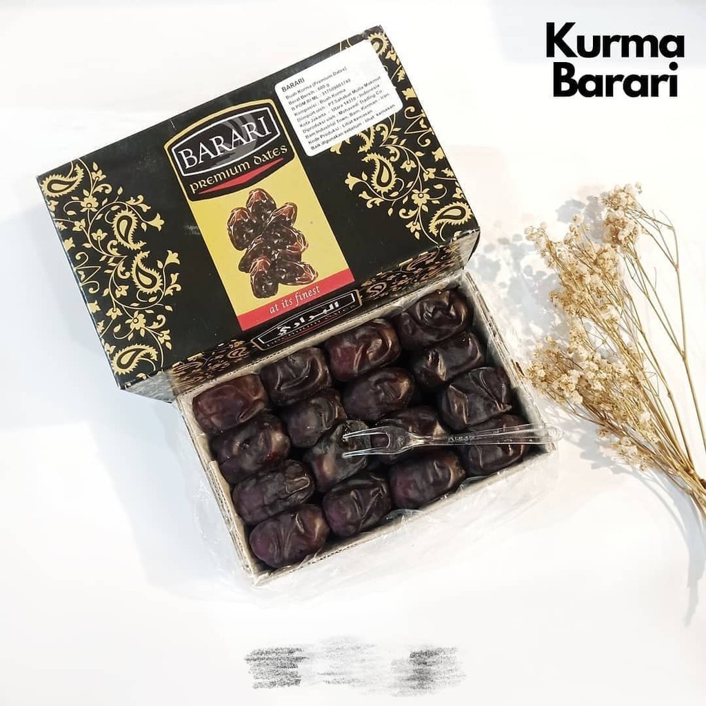 Jual Bam Kurma Anggur Mazafati Dates Kurma Daging Lembut Barari Black