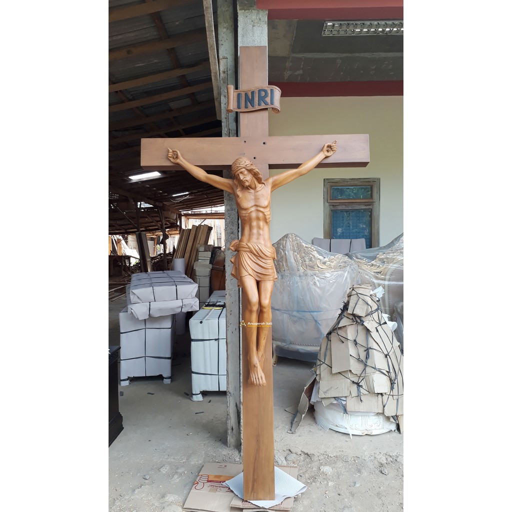 Patung Tuhan Yesus Disalib minimalis | Shopee Indonesia