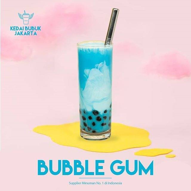 Bubuk Minuman Bubble Drink rasa Bubble Gum ORIGINAL Javaland 1kg