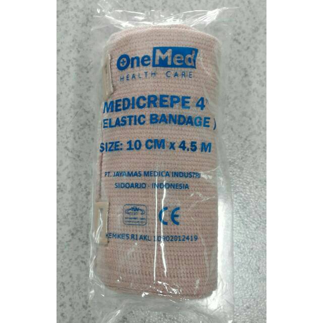 Perban Patah Tulang Keseleo Terkilir Medicrepe Onemed Ukuran 4 inch 10cm  (1) | Shopee Indonesia