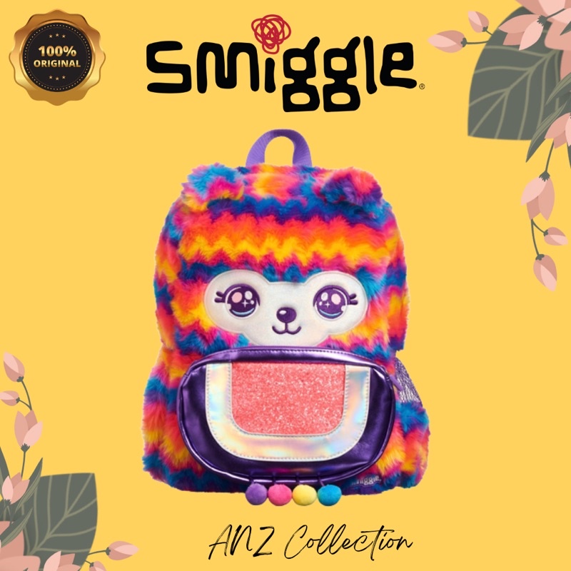 Jual Smiggle Backpack Fluffy Llama Original Tas Sekolah Smiggle