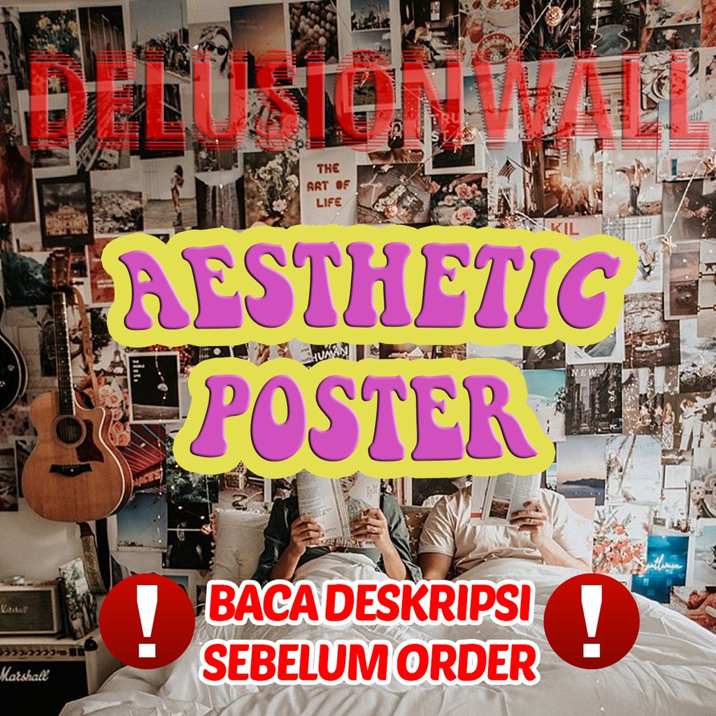 Poster Dinding Kamar Aesthetic Jual Poste Dinding Poster Kamar